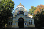 Svyato-Voznesenskaya tserkov na Baykovom kladbishche (Baikova Street, 6) ، كنيسة أرثوذكسية