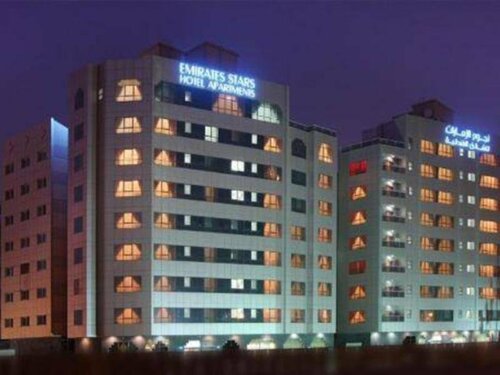 Внешний вид отеля Emirates Stars Hotel Apartments Sharjah в Аш-Шардже, фото 1