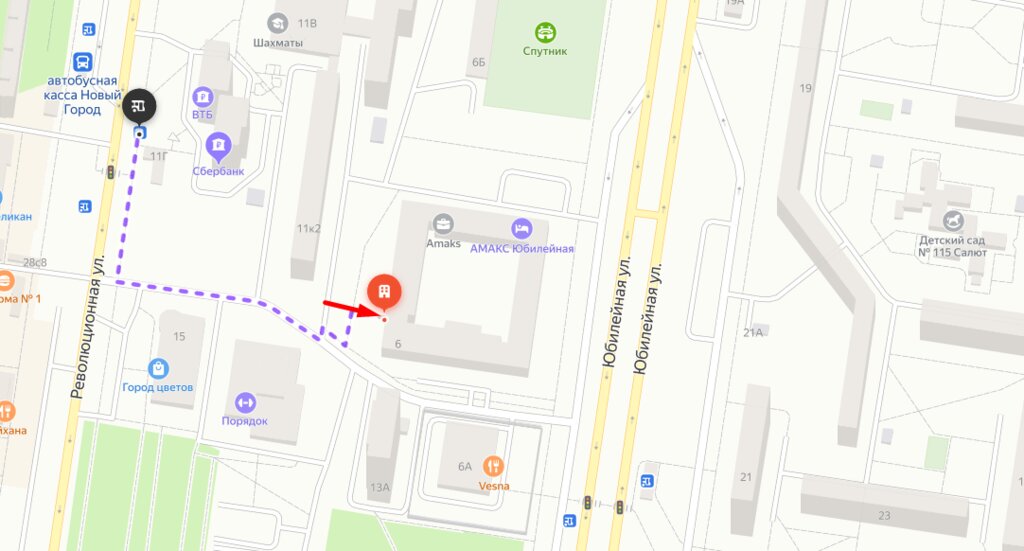 Юбилейная 6 карта тольятти