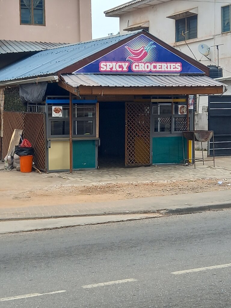 Fast food Spicy groceries, Accra, photo