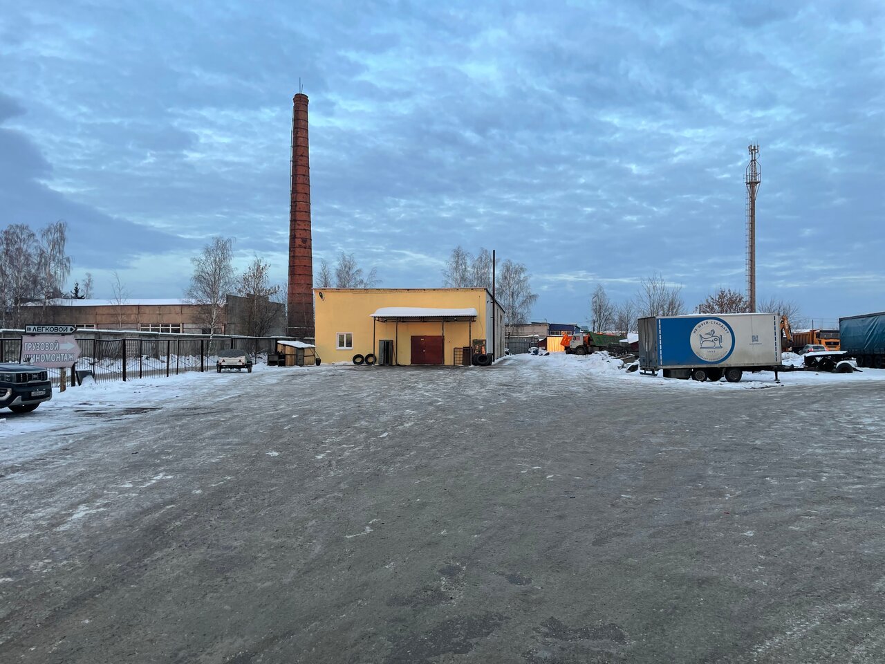 Грузовой шиномонтаж
