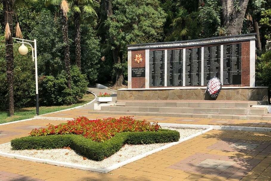 Monument, memorial Воинам-Хостинцам, погибшим в 1941-1045 годах в ВОВ, Sochi, photo