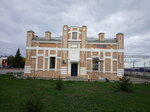 Бронепоезд Патриот (Privokzalnaya ploshchad, 6), memorial plaque, foundation stone
