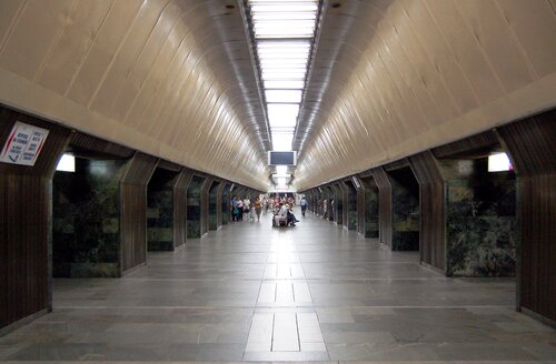 Palats Sportu metro station (Kyiv, Shota Rustaveli Street, 13), metro station