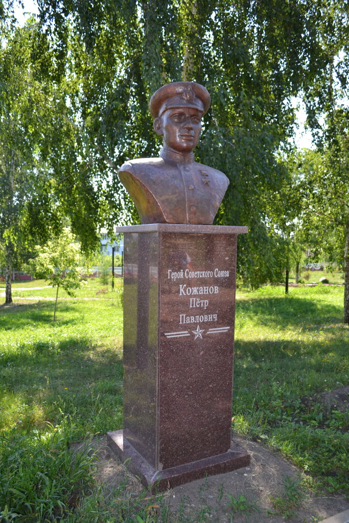 Monumento, memorial Бюст Героя Советского Союза Кожанов П.П., , foto