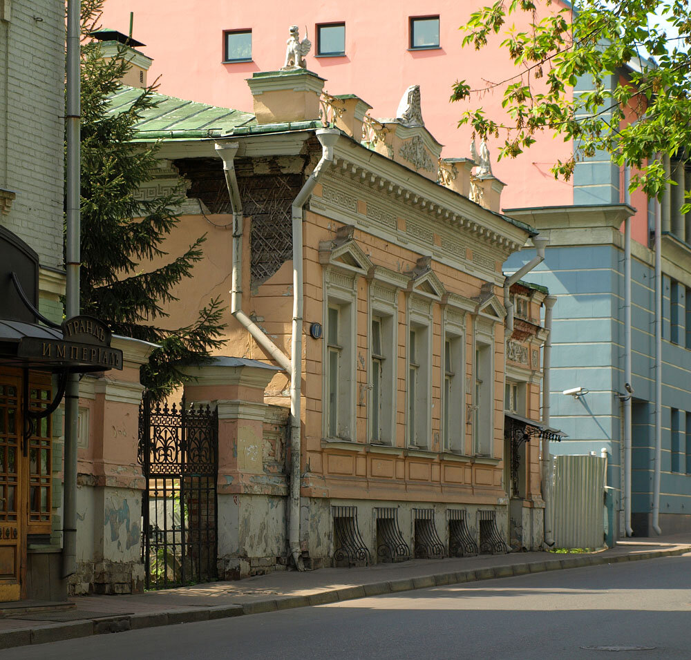 Старые особняки в москве