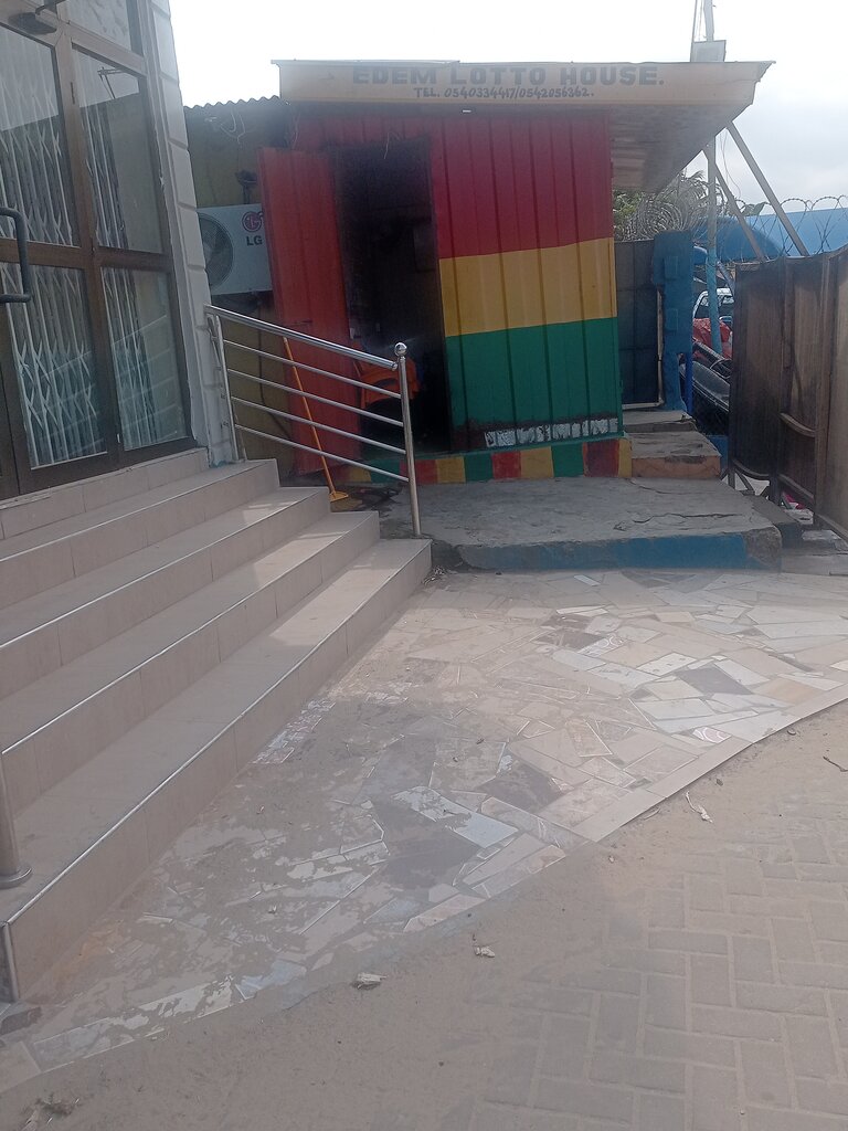 Lottery Edem lotto house, Accra, photo