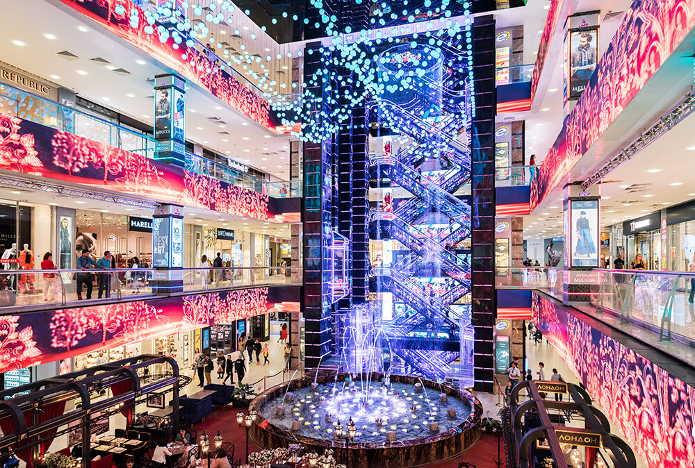 Shopping mall Evropeiskiy, Moscow, photo