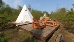 Boho Camp (Leningrad Region, Lodeynopolskiy rayon, Alyokhovshchinskoye selskoye poseleniye), camping area