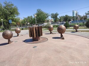 Landmark, attraction (Baikonyr, Abay Avenue), landmark, attraction