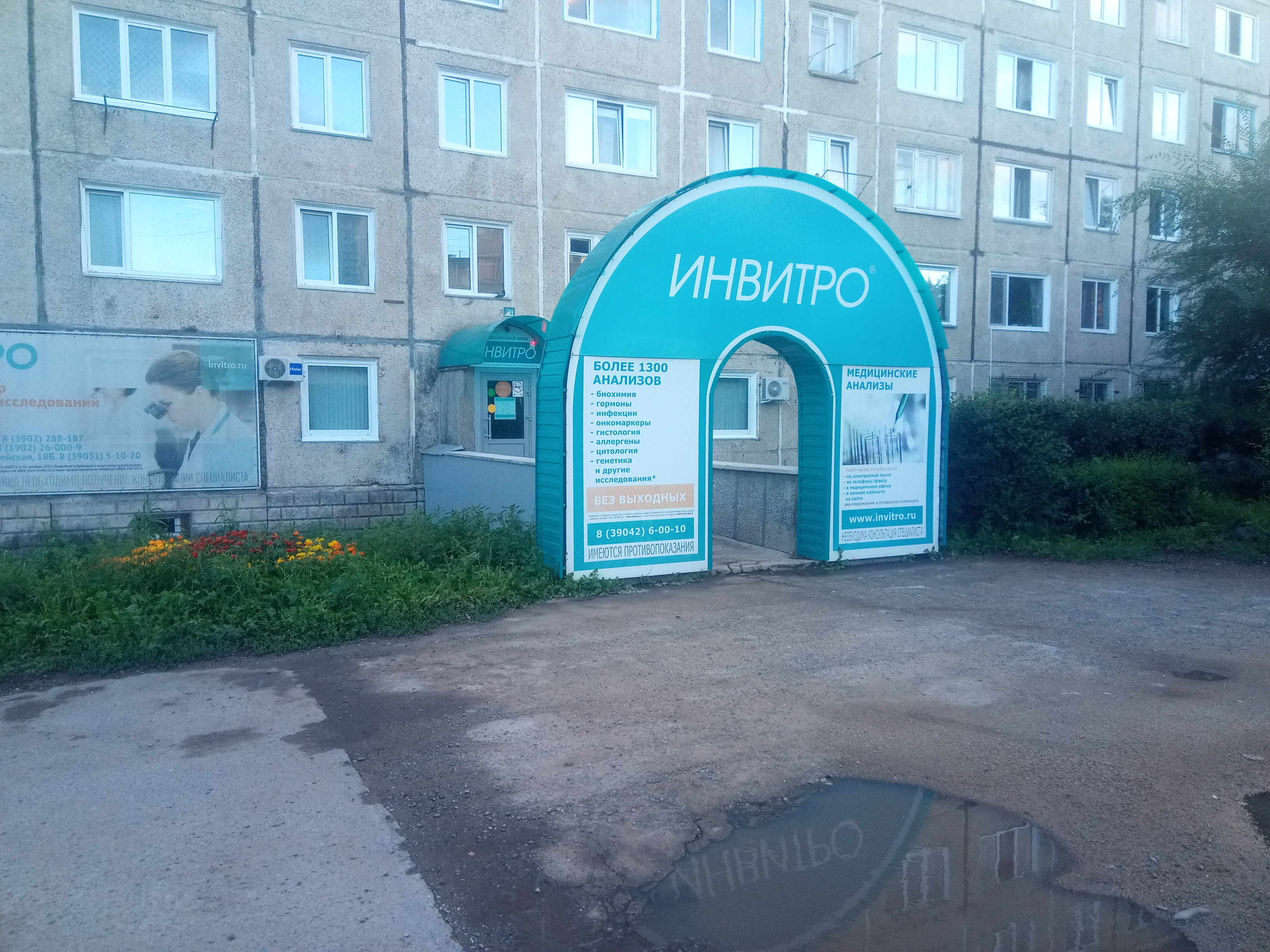 Invitro микрорайон юбилейный 56 фото INVITRO - новости диагностического центра в Саяногорске, 23, микрорайон Ленингра