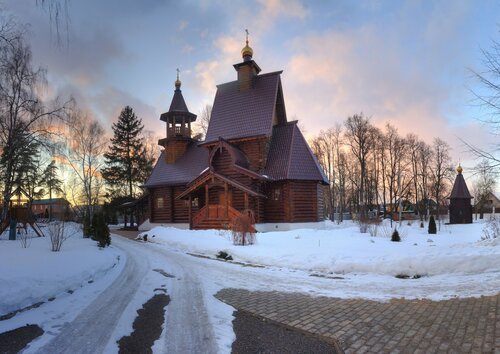 Orthodox church Church of St. Nicholas the Wonderworker in Savvinskaya Sloboda, Moscow and Moscow Oblast, photo