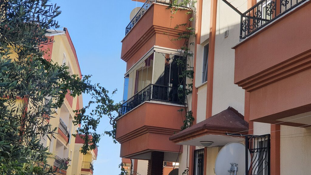 Glazing of balconies and loggias Solmaz tekel market manav, Didim, photo