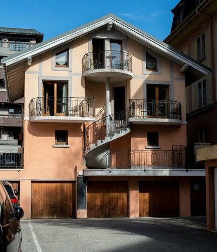 Внешний вид отеля Hôtel Le Morgane в Шамони-Мон-Блане, фото 4