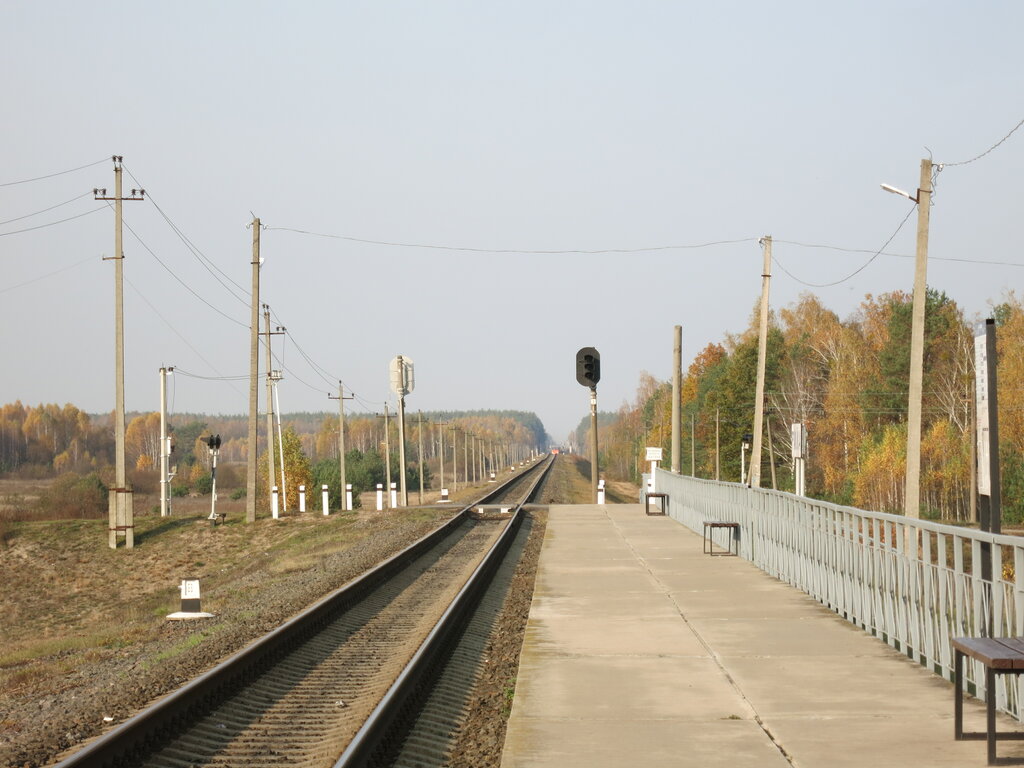 Train station Grabawka Station, Gomel District, photo