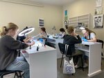 School-studio of Alena Merkulova (Aleksandra Nevskogo Street, 49А) ، تدريب ماجستير لمعاهد التجميل