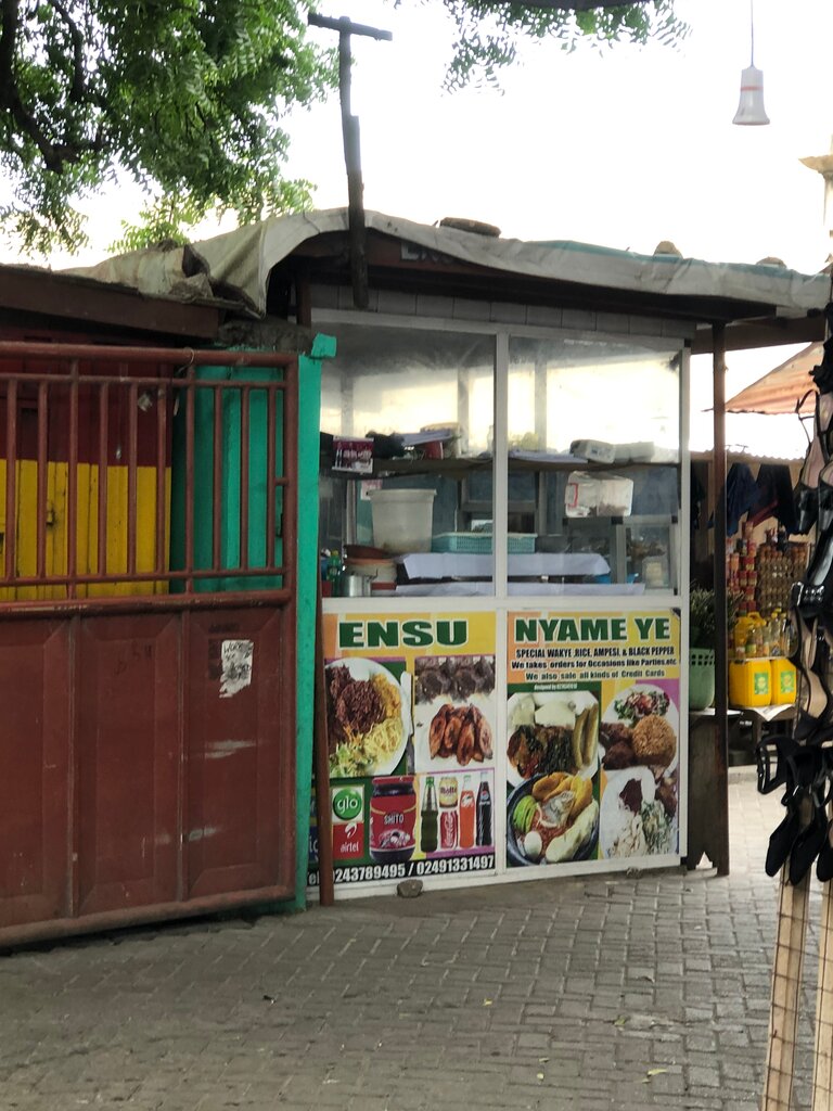Fast food Ensu Nyame Ye, Accra, photo