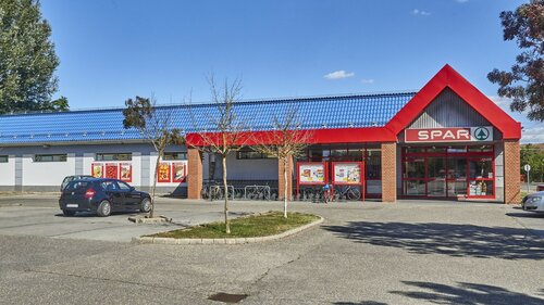 Supermarket Spar szupermarket, Hungary, photo