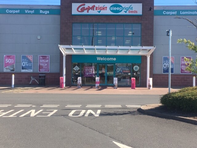 Carpet shop Carpetright, Kilmarnock, photo