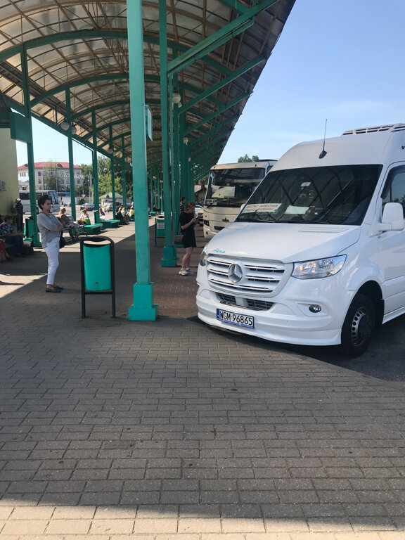 محطة الحافلات Hrodna Bus Terminal ، ، صورة