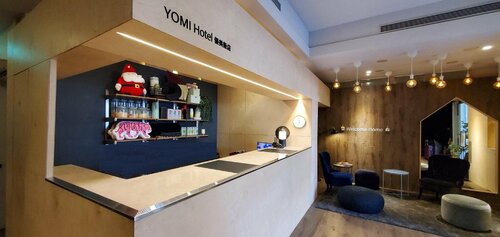 Гостиница Yomi Hotel - Mrt Shuanglian Station