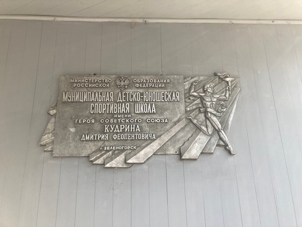 Memorial plaque, foundation stone Герою Советского Союза Кудрину Дмитрию Феопентовичу, Zelenogorsk, photo