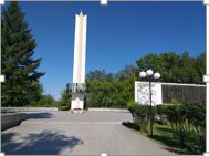 Monument, memorial Мемориал усольчанам павшим в боях, Usole‑Sibirskoe, photo
