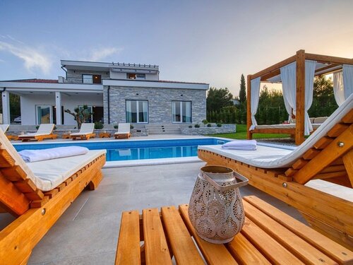 Гостиница Splendid Villa With Private Pool, Amazing sea View, Garden With Outside Kitchen