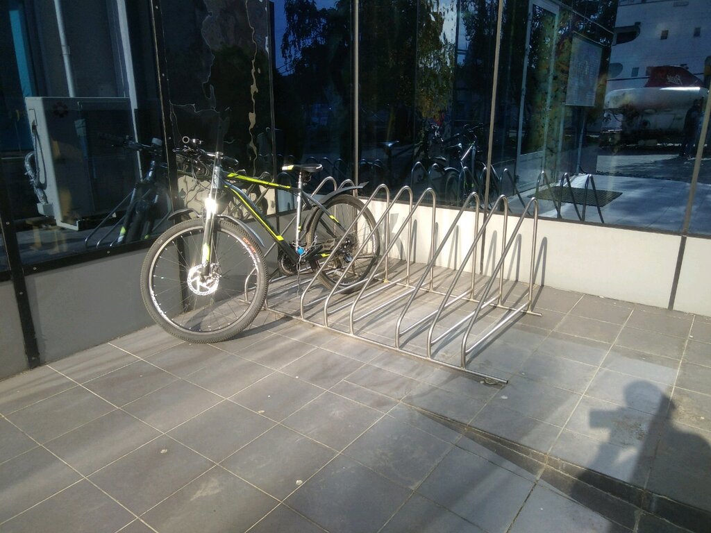 Bicycle parking Bicycle parking, Kaliningrad, photo