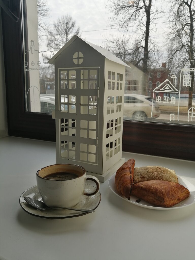 Coffee shop Briosh, Kronstadt, photo