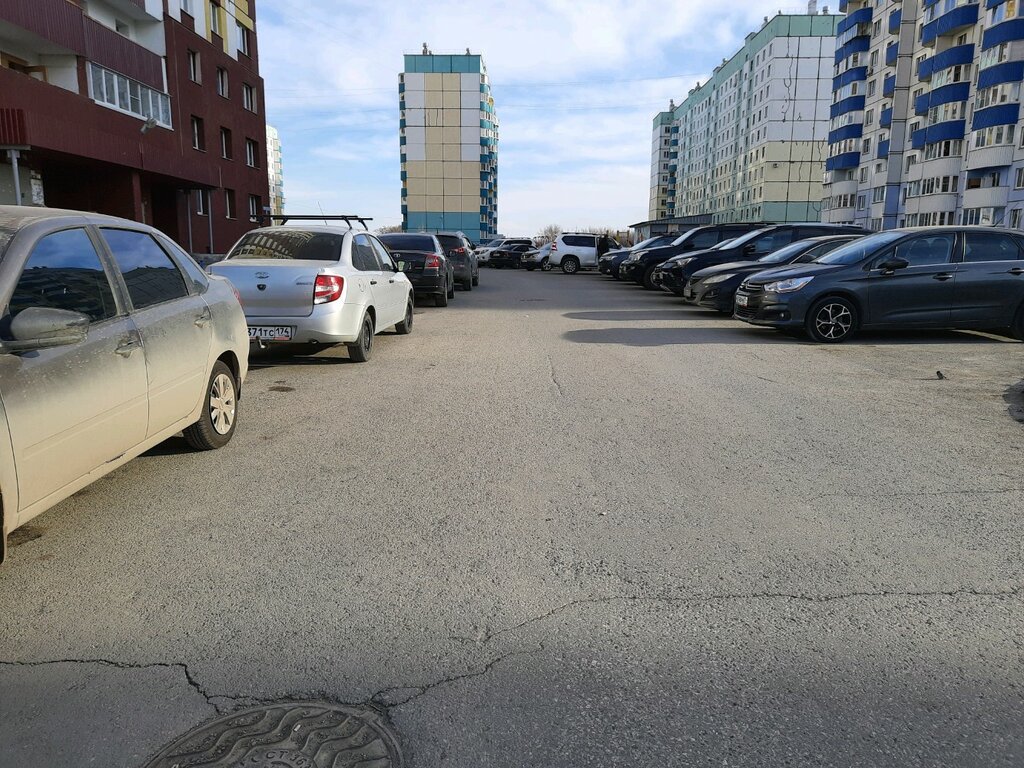 Parking lot Car park, Magnitogorsk, photo