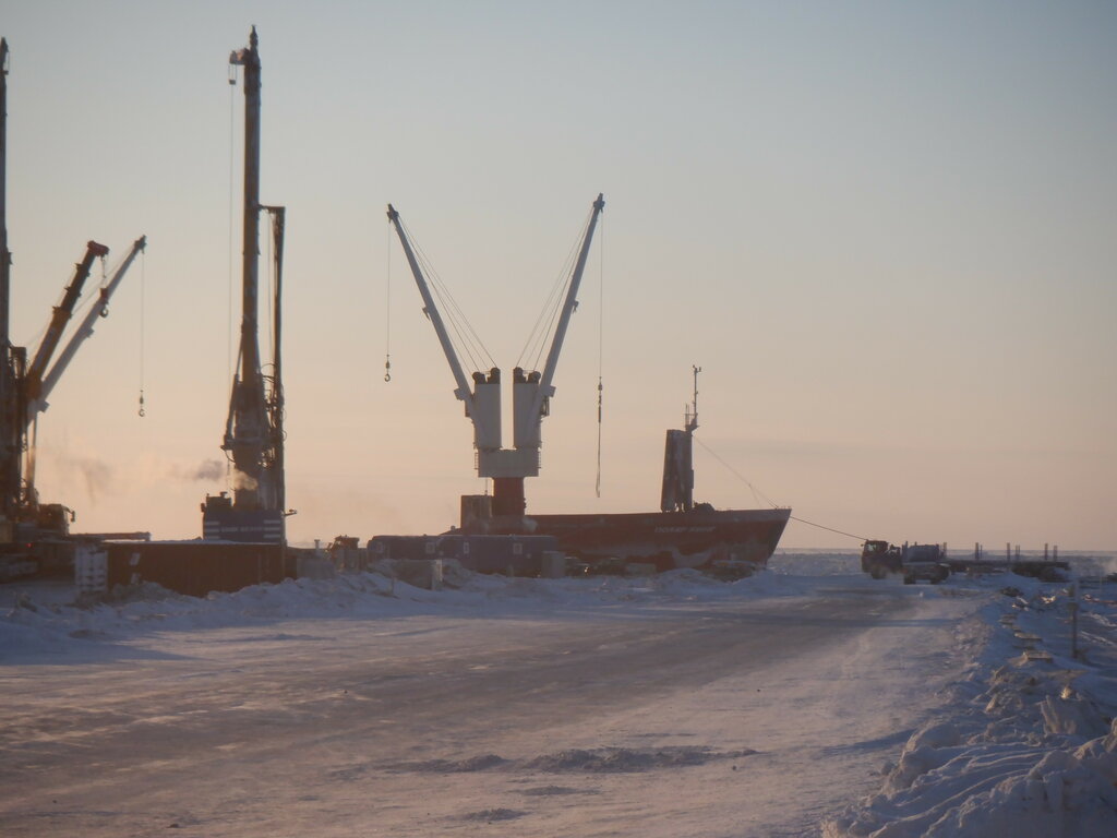 Jetty Терминал Утренний, Салмановское Месторождение, Yamalo‑Nenets Autonomous Okrug, photo