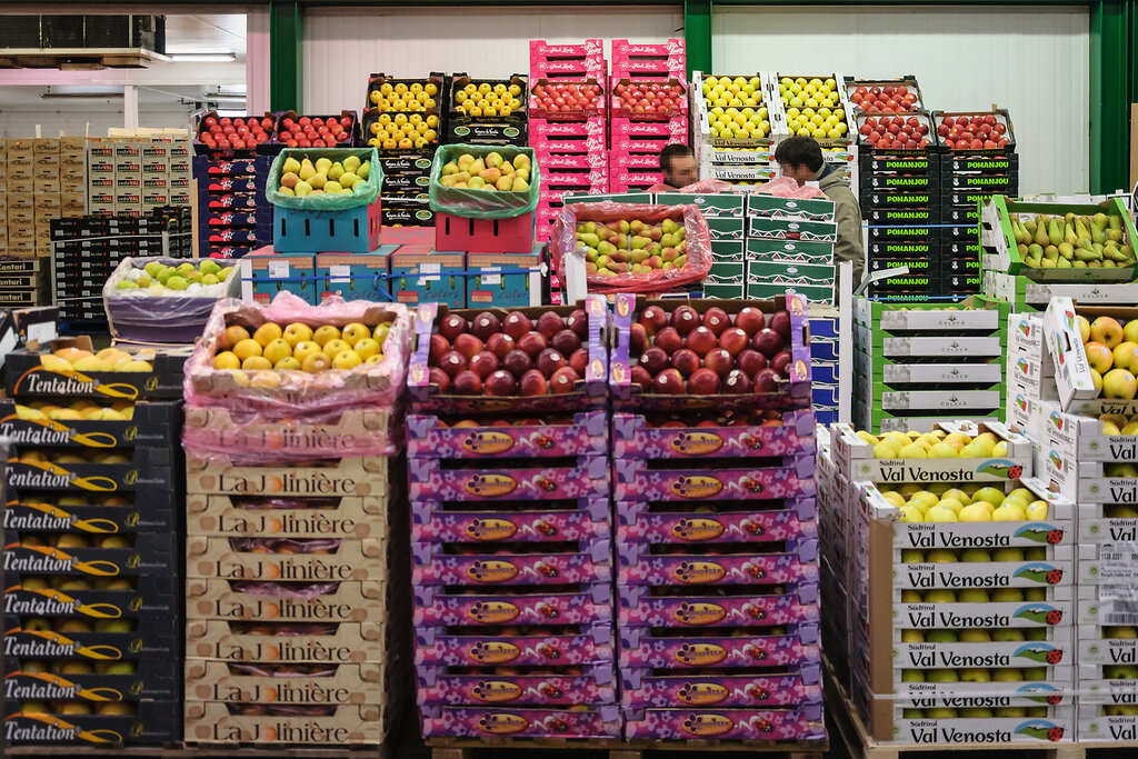 Foodstuffs wholesale City Product, Moscow, photo