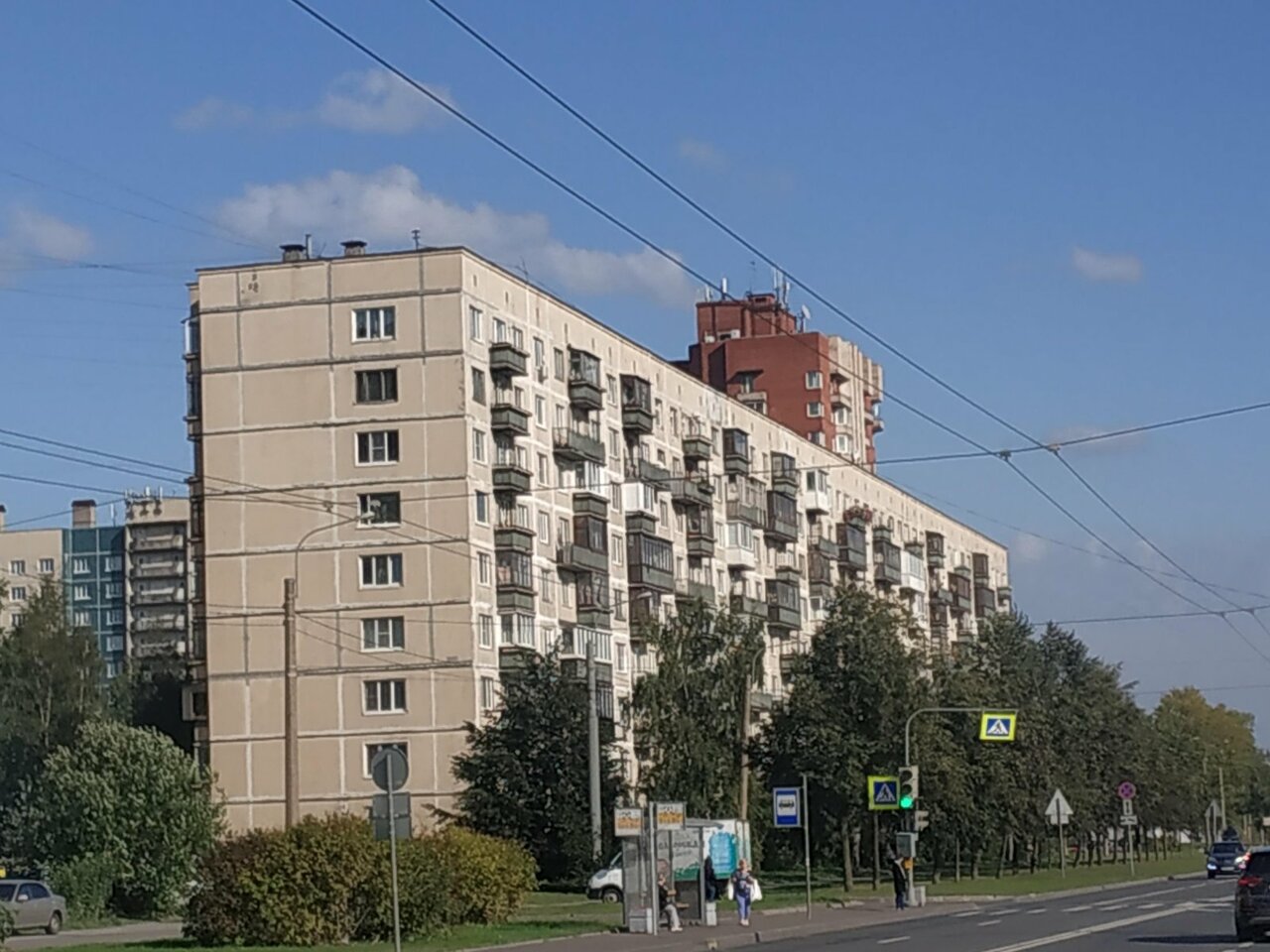 Хасанская улица санкт петербург карта