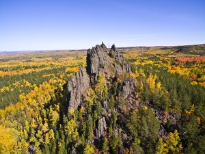 Скальник Пять братьев (Irkutsk Region, Ust-Ilimskiy munitsipalny okrug), landmark, attraction