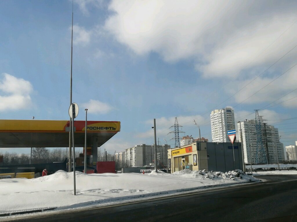 АЗС Роснефть, Москва, фото