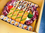 Dve Sushi (Volgograd, territoriya Rabochiy posyolok Gorkovskiy, ulitsa Valentiny Tereshkovoy, 42) ، مطعم سوشي