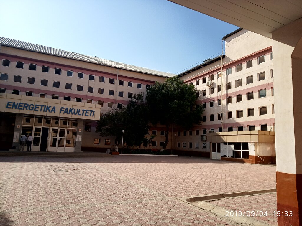University Tashkent State Technical University named after Islam Karimov, Faculty of Energy, Tashkent, photo