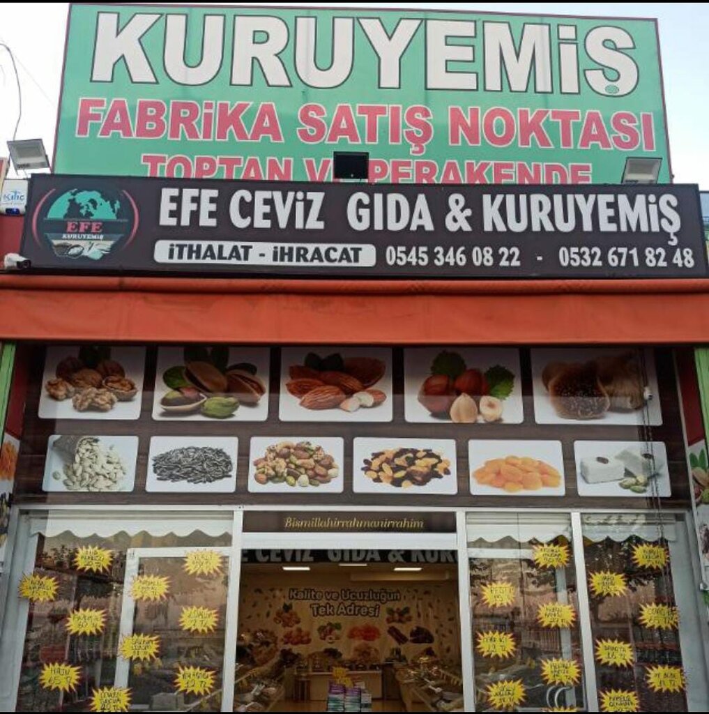 Nuts, snacks, dried fruits Efe Walnut Food & Nuts, Sanliurfa, photo