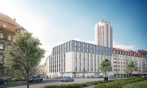 Гостиница Holiday Inn Express Leipzig City Hauptbahnhof в Лейпциге