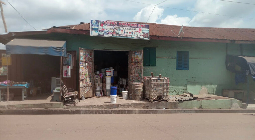 Paintwork materials Oteng Kwadwo Enterprise, Kumasi, photo