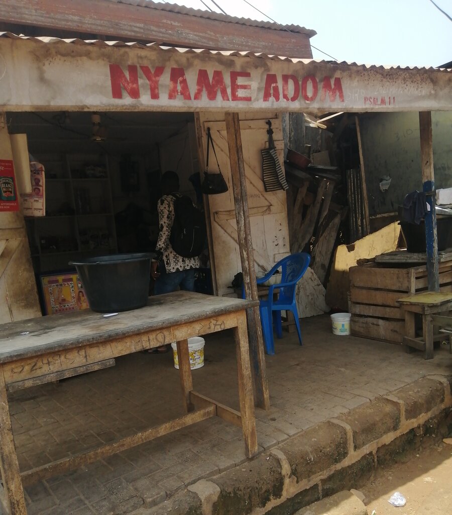 Grocery Nyame Adom, Accra, photo