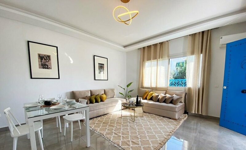 Гостиница Le Safran apt r nov Spacieux et Central Marsa
