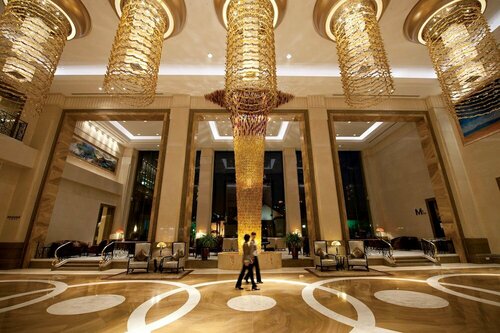 Внешний вид отеля DoubleTree by Hilton Wuxi в Уси, фото 3