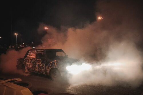 Motosiklet kulübü, motosiklet kulübü Дрифт-площадка Drive zone, Saint‑Petersburg, foto