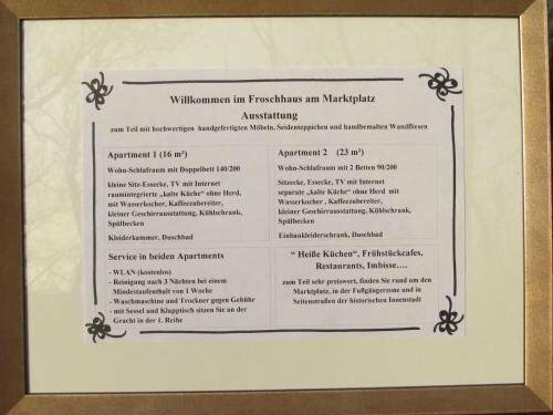 Гостиница Appartements Im Froschhaus