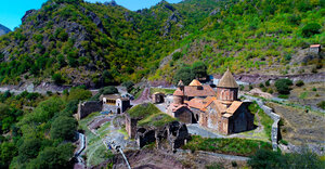 Dadivank Monastery (Kəlbəcər rayonu, Village of Vang / Dadivank), monastery, convent, abbey