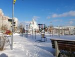 Спортивная площадка (Moscow Region, Krasnogorsk, Pavshinskaya Poyma Subdistrict, 4th Subdistrict, Pribrezhniy Residential Complex), sports ground