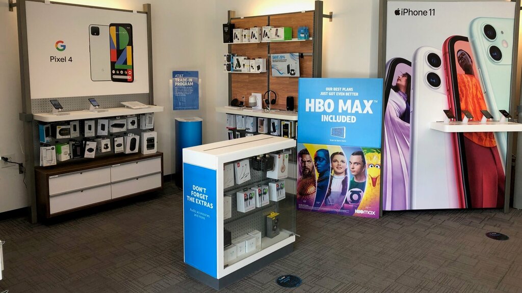 Mobile phone store At&t Store, State of Vermont, photo