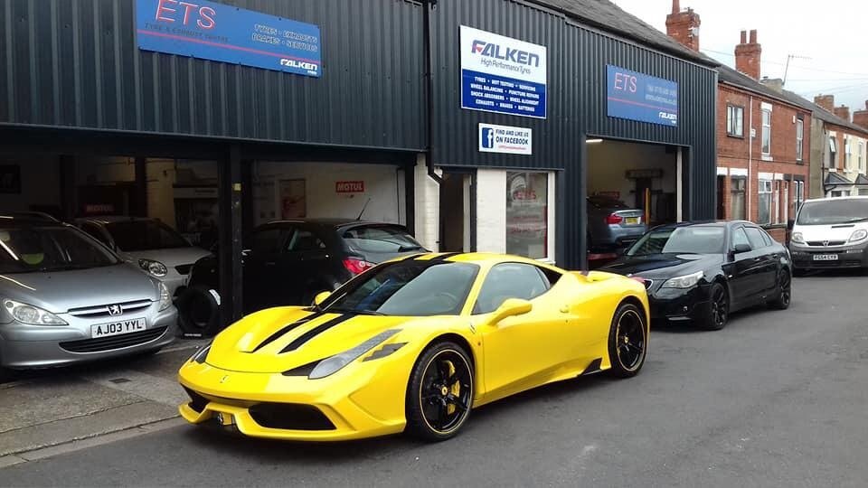 Vehicle assessment Ets, England, photo